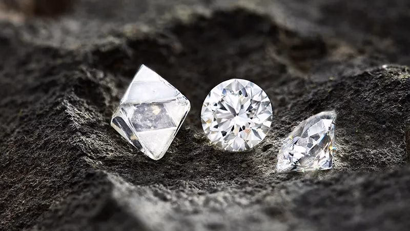 precision cut natural diamonds